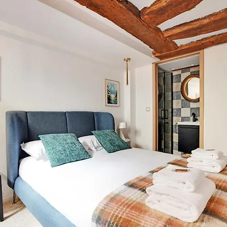 Appartamento Amazing 10p3br Beaubourg - Centre De Parigi